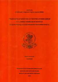 Image of SKR.DKV : Pengembangan Marketing Copywriting Layanan Jobhun di PT. Jobhun Membangun Indonesia