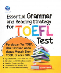 Essential grammar an reading strategy for toefl test
