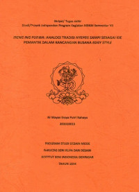 Image of SKR. DM : Ireng Ing Purwa : Analogi Tradisi Nyepeg Sampi Sebagai Ide Pemantik Dalam Rancangan Busana Edgy Style