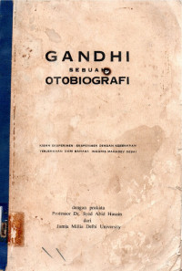 Image of Gandhi Sebuah Otobiografi