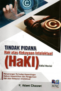 Image of Tindak Pidana Hak atas Kekayaan Intelektual ( HaKI )