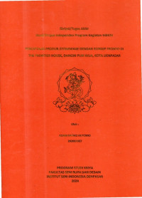 Image of SKR. KR : Penciptaan Produk Stoneware Dengan Konsep Fronto Di The Frontier House, Dangin Puri Kaja, Kota Denpasar