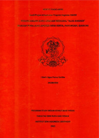 Image of SKR. DKV : Perancangan Buku Cergam Berjudul 