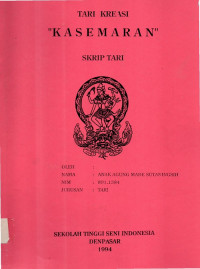 Image of TARI :  Tari Kreasi  Kasemaran