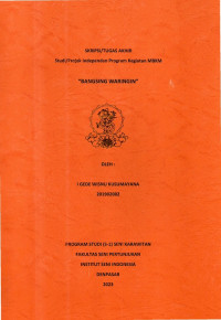 SKR. TAR : Tari Wariga Murti