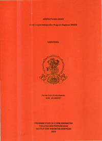 Image of SKR.KAR : Menteng