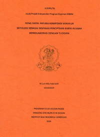 Image of SKR DM : Rong ratri : patung komposisi makhluk mitologi sebagai inpirasi penciptaan karya busana berkolaborasi dengan tudisign