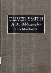 Image of Oliver  Smith  a Bio - Bibliography  Tom  Mikotowicz