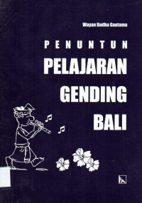 Penuntun pelajaran gending bali