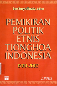 Image of Pemikiran politik etnis tionghoa indonesia