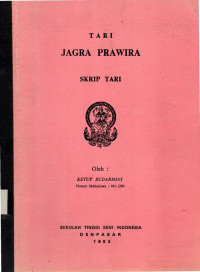 Image of TARI : Jagra Prawira