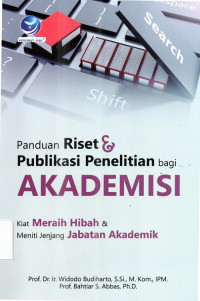 Panduan Riset & Publikasi Penelitian bagi Akademisi