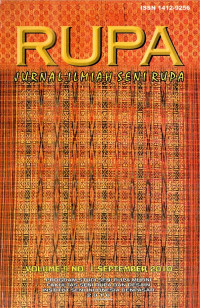 RUPA : Jurnal Ilmiah Seni  Rupa Volume 9 No.1  September 2010