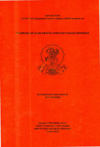 Image of SKR. DKV : Perancangan Iklan Animasi Lifehouse College Indonesia