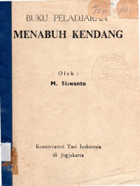 Buku peladjaran menabuh kendang