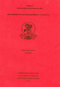 Image of SKR DI : Magang/praktik kerja program mbkm di cv. putri bali
