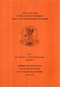 Image of SKR.KAR : Tabuh Petegak Semar Pegulingan Tirta Harum