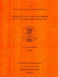 Image of SKR..DKV : Perancangan Desain Logo Festival Ubud Campuhan Budaya untuk Yayasan Janahita Mandala Ubud